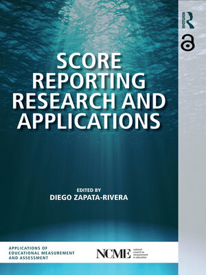 cover image of Score Reporting Research and Applications